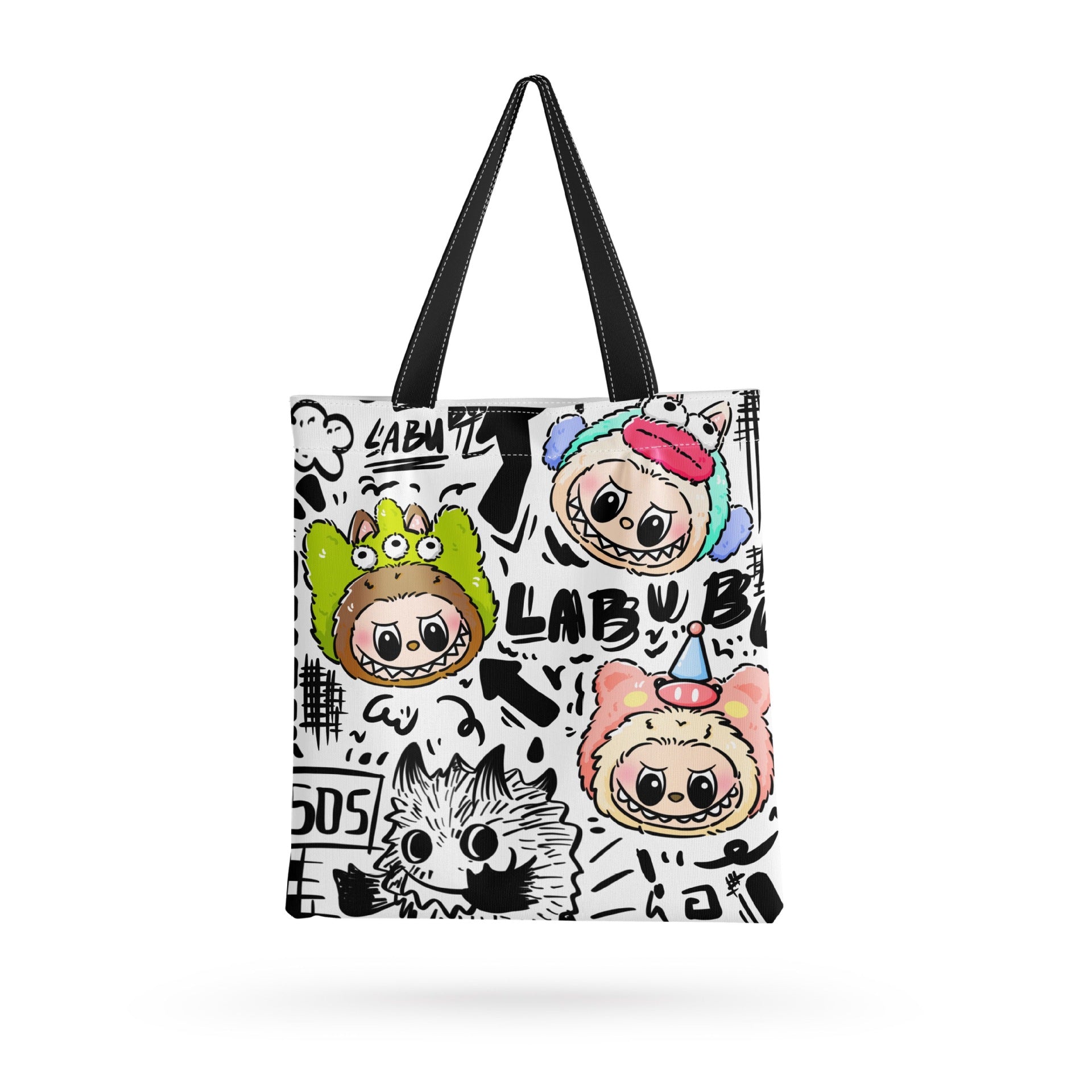 Labubu Canvas Tote Bag
